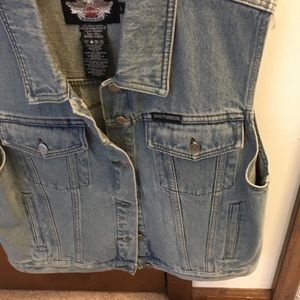 Women’s Harley Davidson Denim  Vest